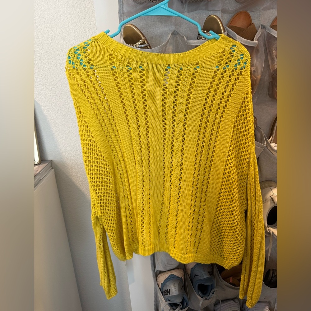 Yellow Knit Sweater